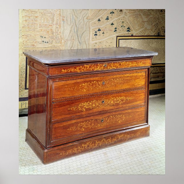 Poster Commode, Louis-Philippe d'époque (Devant)