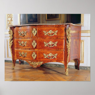Poster Commode Régence française, c.1720