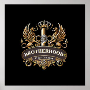Poster Compagnie de Cigares Brotherhood