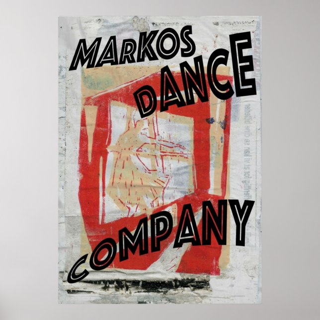 Poster Compagnie de danse Suspiria Markos  (Devant)