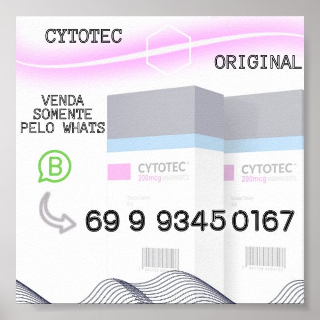 Poster Comparer miso Synthotech original mod 2023 (Devant)