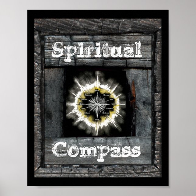 Poster Compas spirituel (Devant)