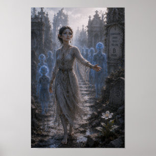 Poster Compassion / Guide des Âmes / Ruines du Cimetière