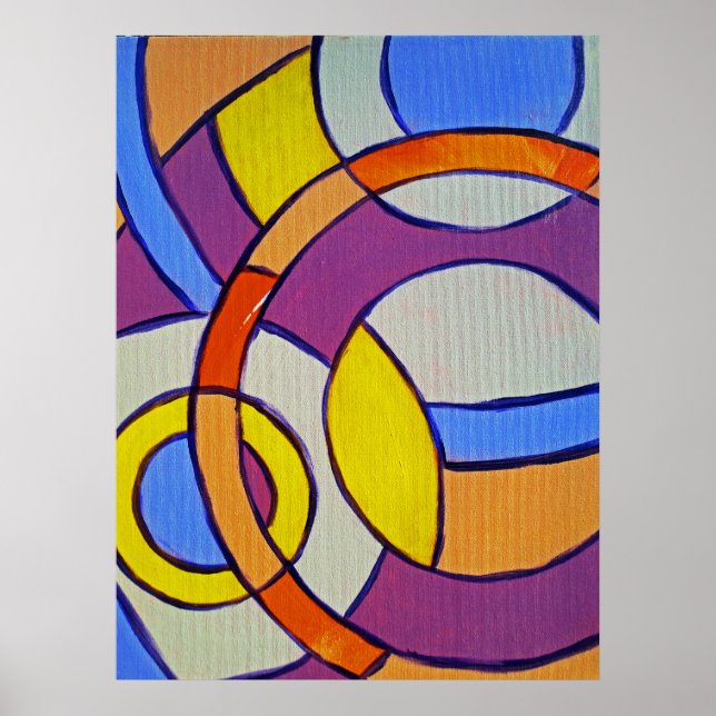 Poster Composition #14 par Michael Moffa (Devant)