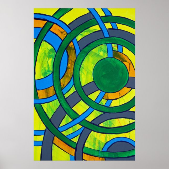 Poster Composition #28 par Michael Moffa (Devant)