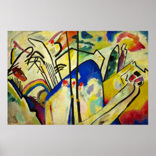 Poster Composition 4 par Wassily Kandinsky