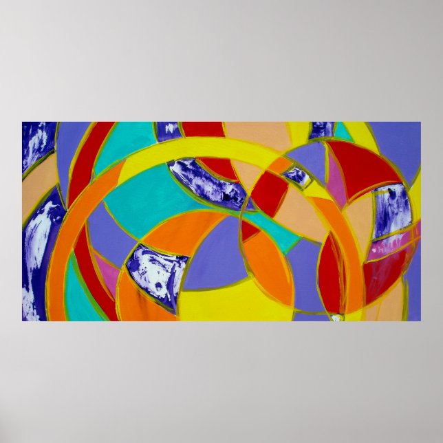 Poster Composition #5 par Michael Moffa (Devant)