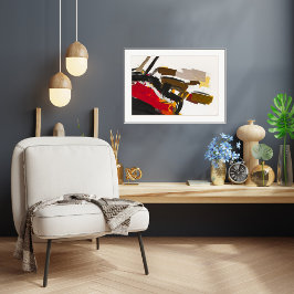 Poster Composition des clubs de golf - Art en toile Impri