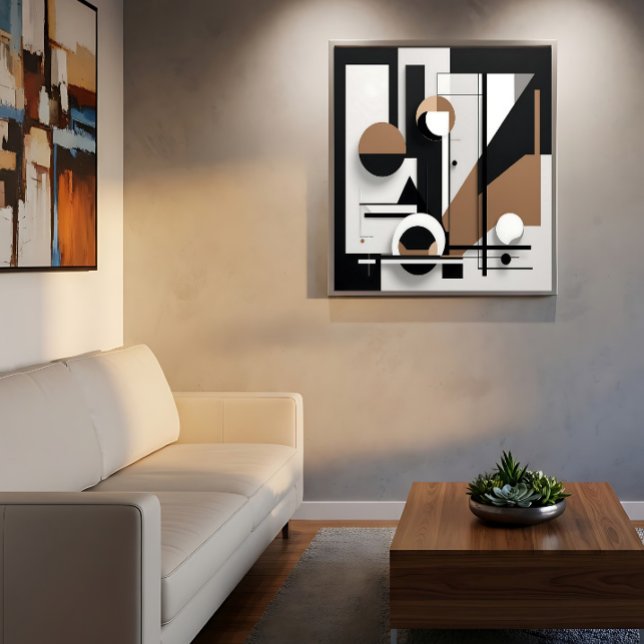Poster Composition géométrique moderne (Créateur téléchargé)