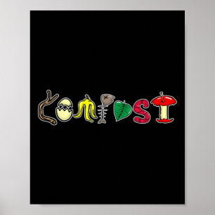 Poster Compostage Recyclage Jour des terres Compost Recyc