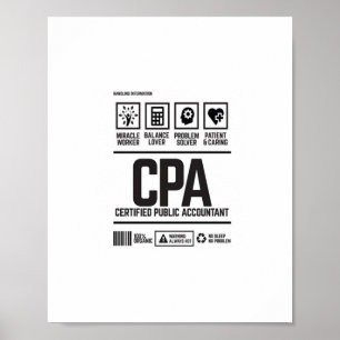 Poster comptable public agréé - CPA
