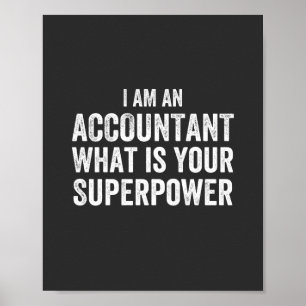 Poster comptable Quel est votre Superpouvoir
