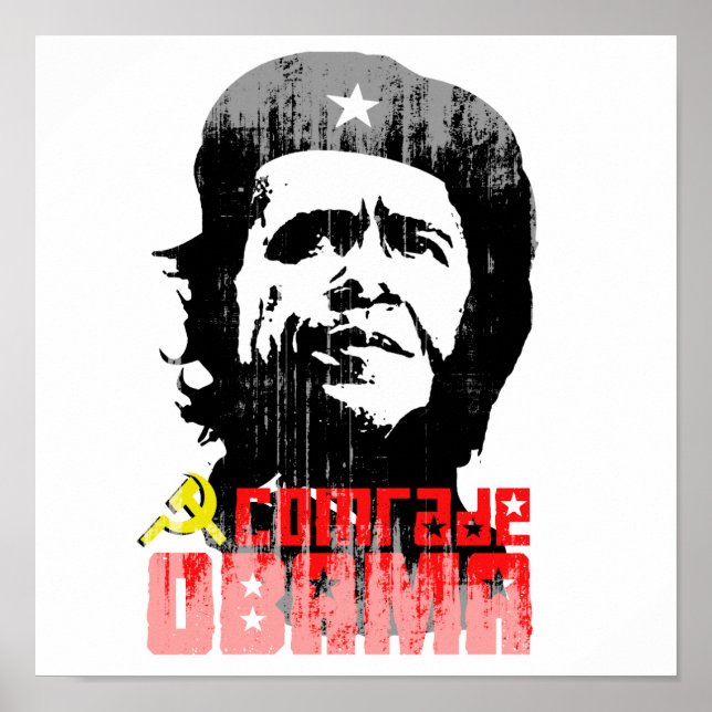 POSTER COMRADE OBAMA (Devant)