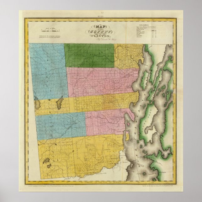 Poster Comté de Clinton (Devant)