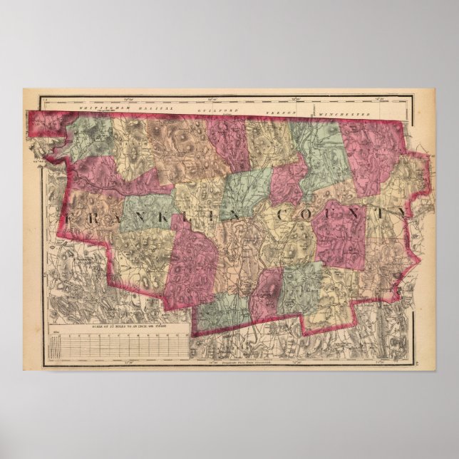 Poster Comté de Franklin 2 (Devant)