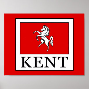 Poster Comté de Kent Angleterre