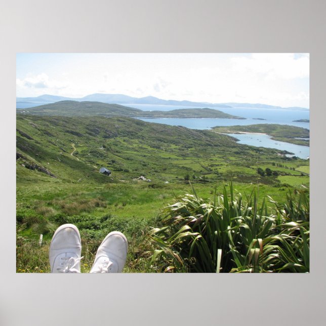 Poster Comté de Kerry, Irlande (Devant)