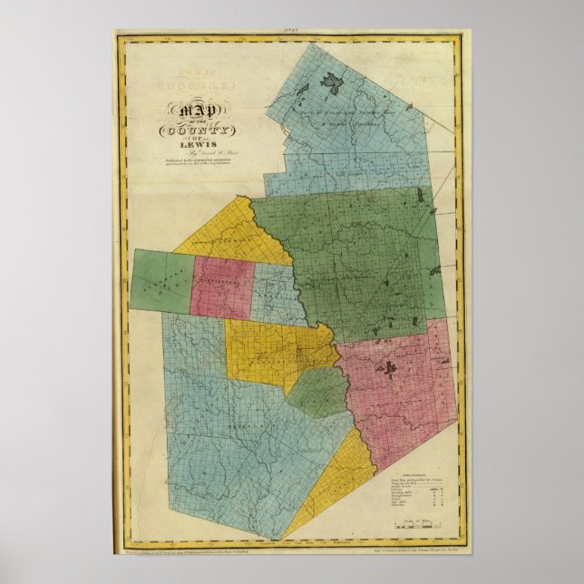 Poster Comté de Lewis (Devant)