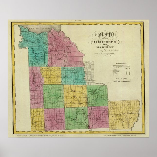 Poster Comté de Madison (Devant)
