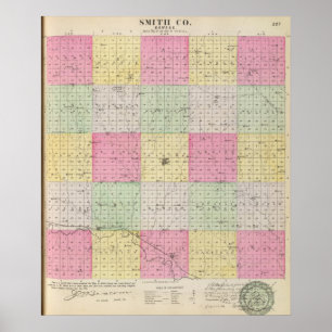 Poster Comté de Smith, Kansas