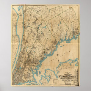 Poster Comté de Westchester, New York 3