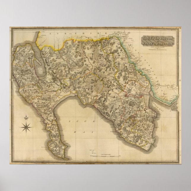 Poster Comté de Wigton (Devant)