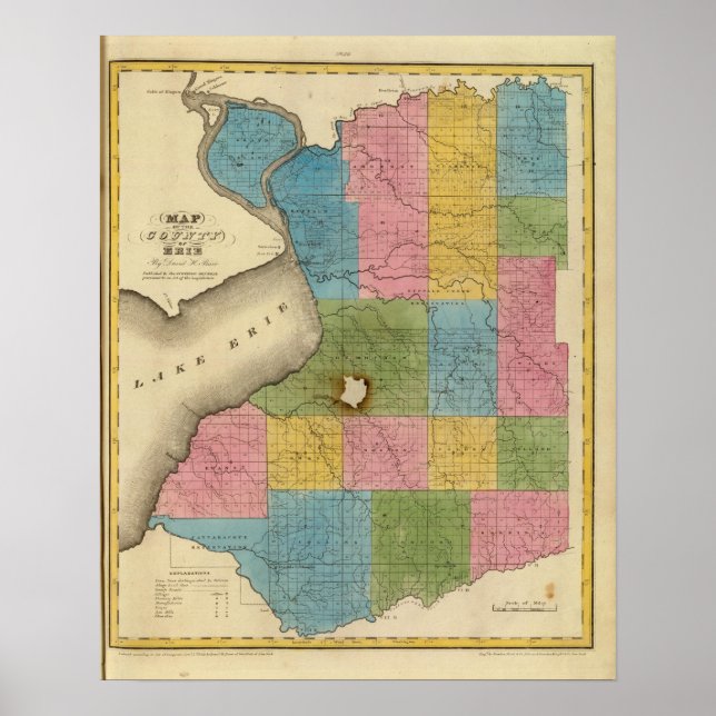 Poster Comté d'Erie (Devant)