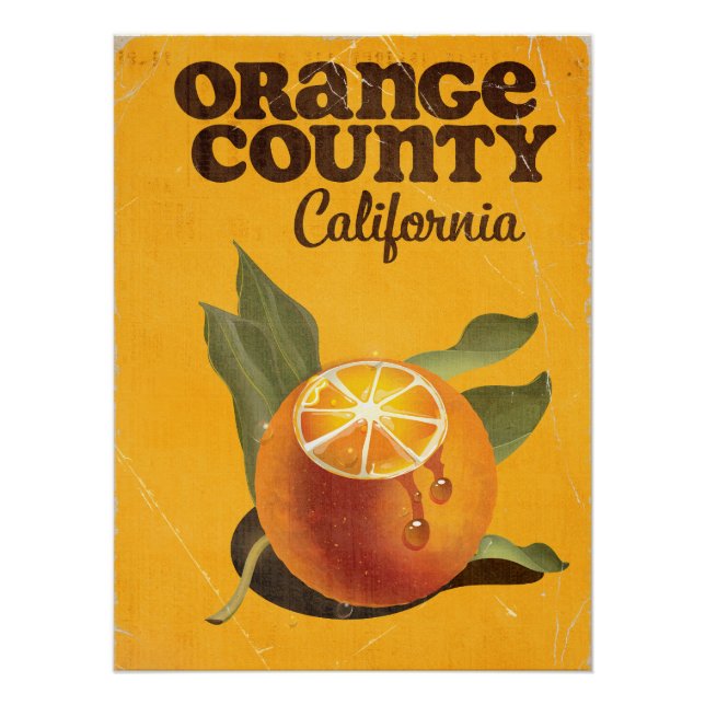 Poster Comté d'Orange (Devant)
