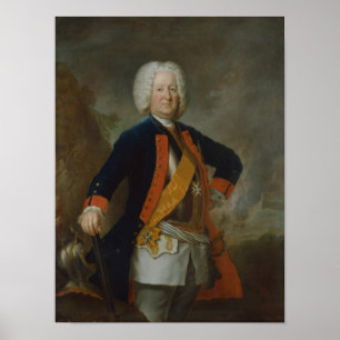 Poster Comte du maréchal Finck von Finckenstein