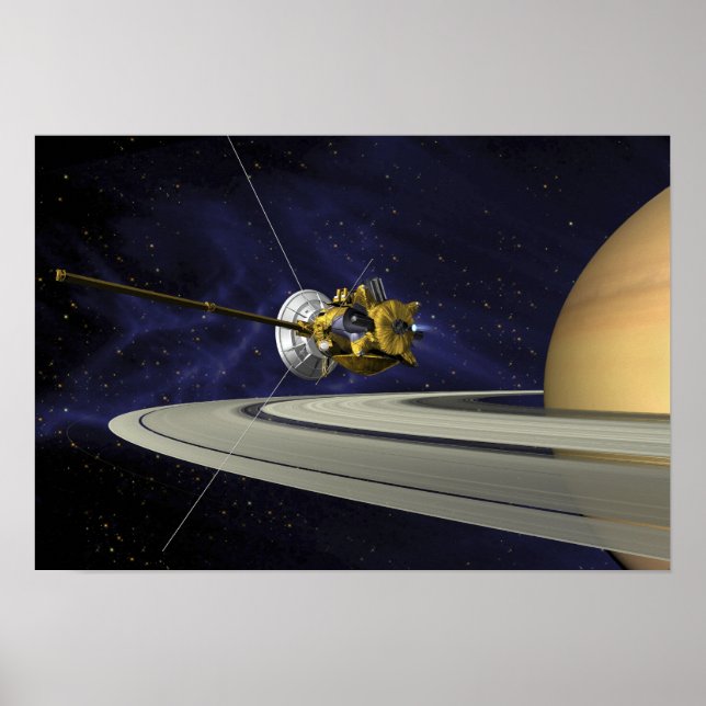 Poster Concept artistique de Cassini (Devant)