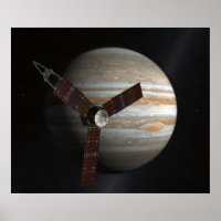 Concept artistique de l'engin spatial Juno