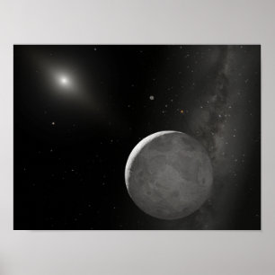 Poster Concept artistique de l'objet Kuiper Belt