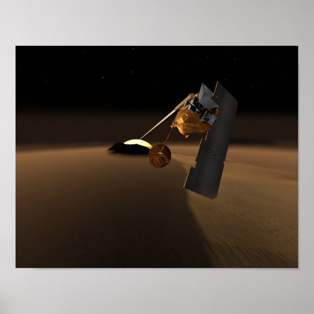 Poster Concept pour Mars Volcanic Emission Life Scout (Devant)
