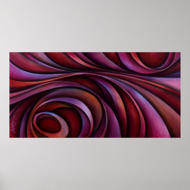 Poster conception abstraite (Devant)