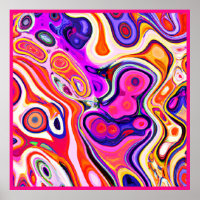 Conception abstraite colorée