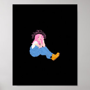 Poster Conception artistique graphique Oh Deer