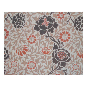 Poster Conception d'art botanique de William Morris Graft