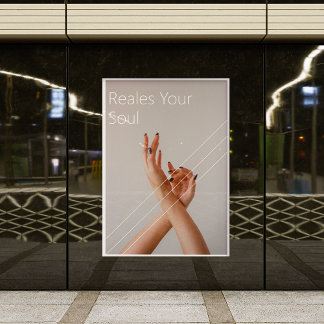 Poster Conception de bien-être pour spa chic