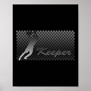 Poster Conception de filet de gardien de but de gardien d