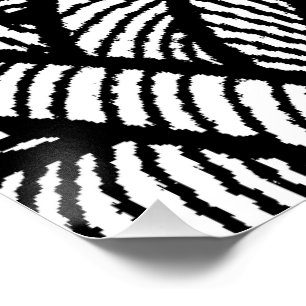 Poster Conception de fond floral Art de papier d'emballag