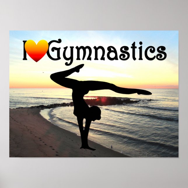 POSTER CONCEPTION DE GYMNASTICS (Devant)