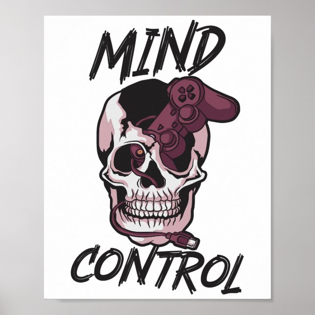 Poster Conception de jeux de contrôle mental (Devant)