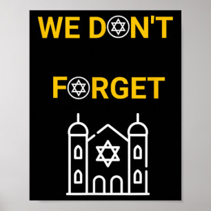 Poster Conception de la Journée commémorative de l'Holoca