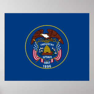 Poster Conception de l'indicateur d'état Utah