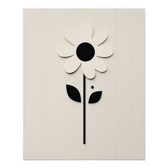 Poster Conception de marguerite (Devant)