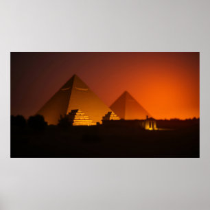 Poster conception de pyramides