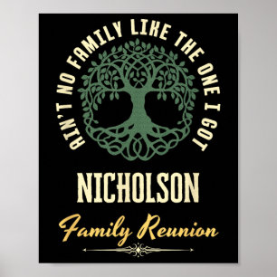 Poster Conception de réunion de famille 2025 correspondan