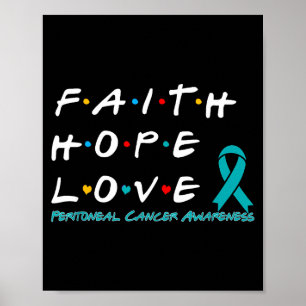 Poster Conception de survivant du cancer péritonéal Foi E