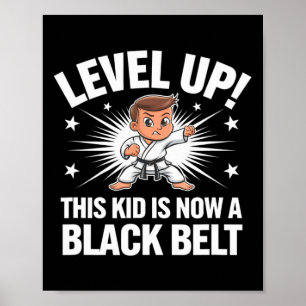 Poster Conception de T-shirt de récompense de ceinture no