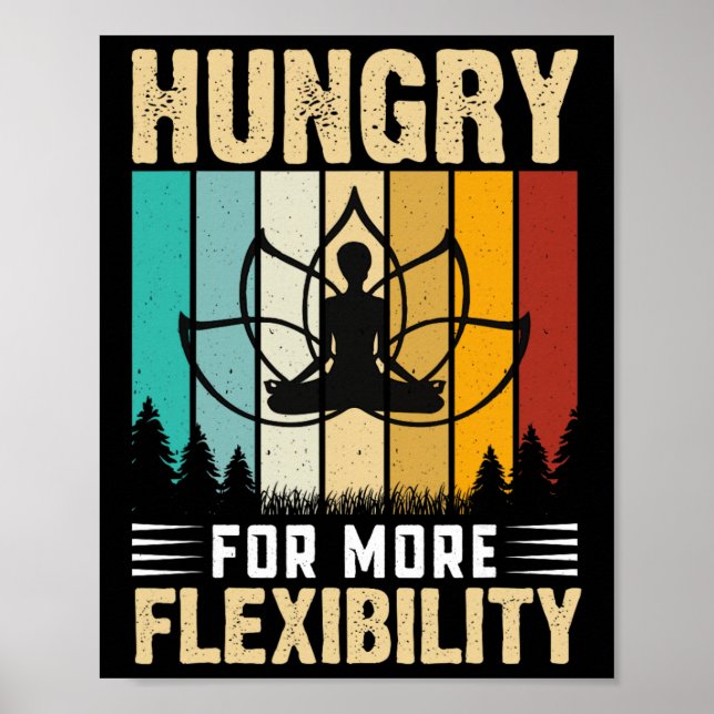 Poster Conception de yoga pour plus de flexibilité  (Devant)